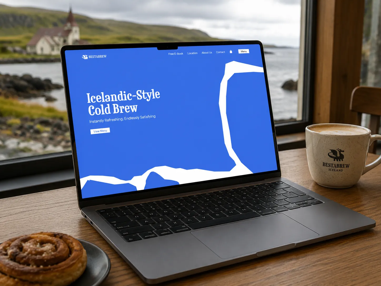 Bestabrew Shopify store mockup